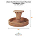 Lillium Outdoor Courtyard Fountain with Basin - 1025 - Majestic Fountains