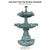 Lion Face Two Tier Bronze Fountain - Majestic Fountains and More