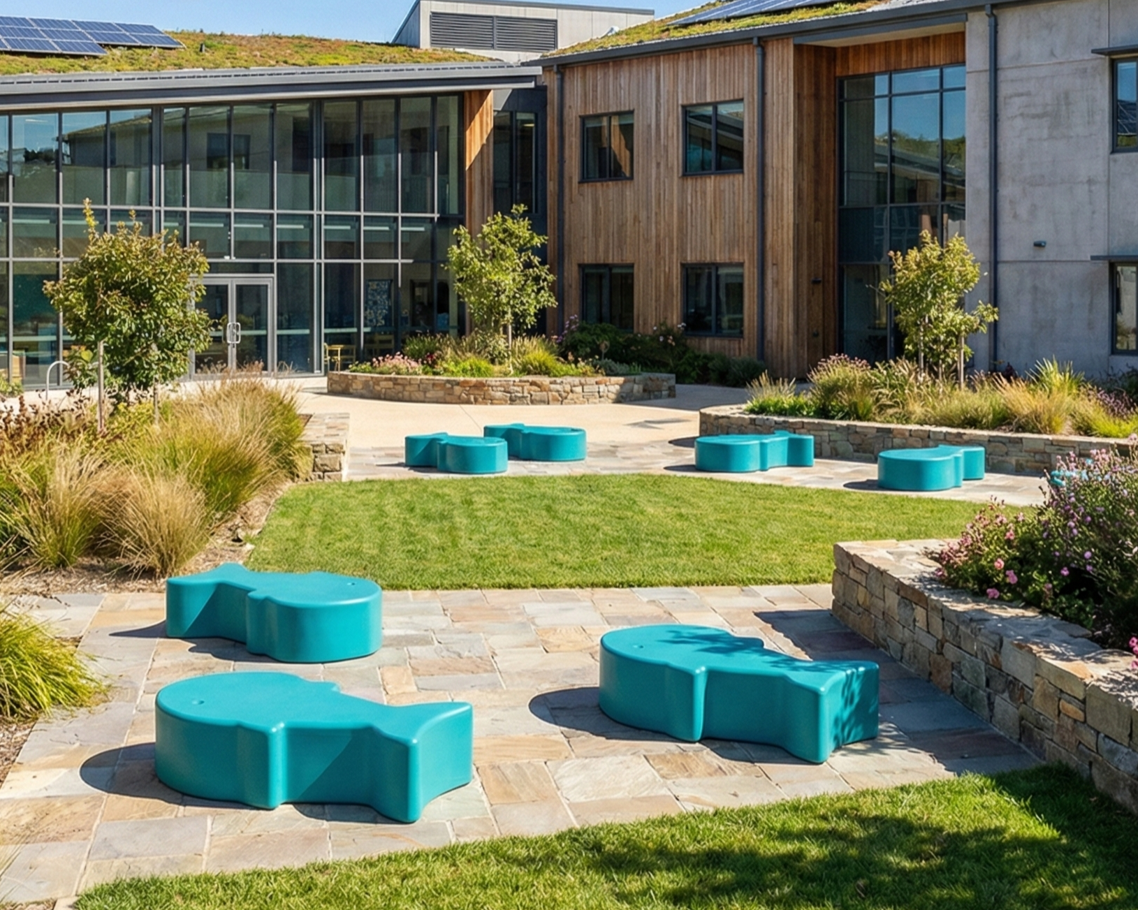 Little Fishy Bench - Majestic Fountains