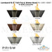 Lombard 16.5 Tall Fire & Water Bowl PH-445-FWBT Swatch - Majestic Fountains