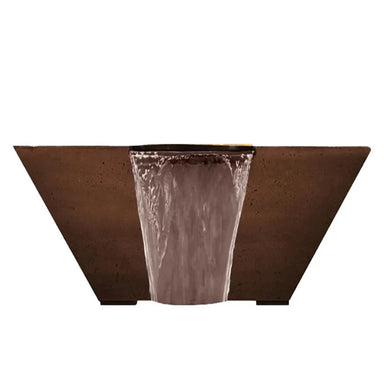 Lombard 16.5 Tall Water Bowl PH-445-WBT in GFRC Concrete - Majestic Fountains