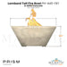 Lombard Tall Fire Bowl PH-445-FBT in GFRC  - Majestic Fountains
