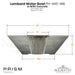 Lombard Tall Water Bowl PH-445-WBT in GFRC - Majestic Fountains