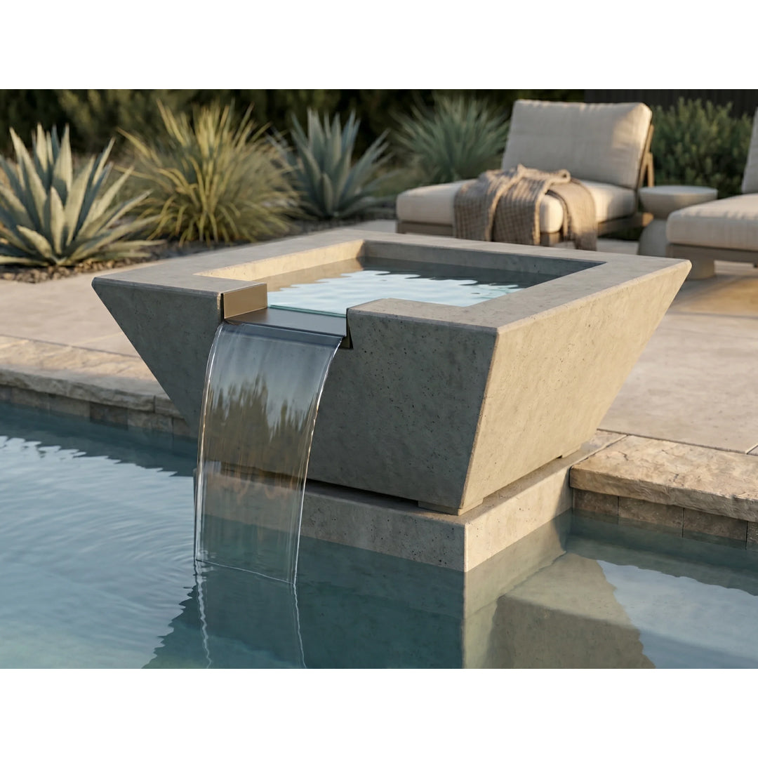 Lombard Water Bowl PH-445-WB in GFRC - Majestic Fountains