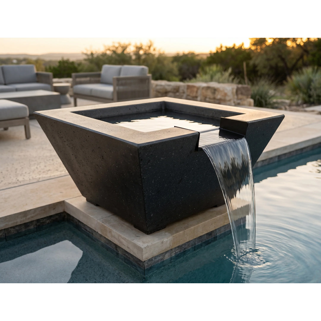 Lombard Water Bowl PH-445-WB in GFRC - Majestic Fountains