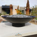 Lustre Fire Pit in Powder Coated Steel - Majestic Fountains