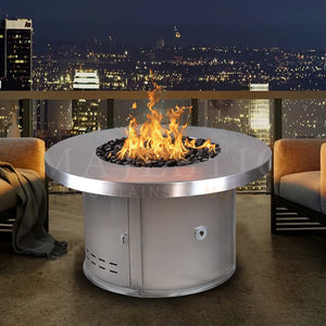 The Outdoor Plus Mabel Metal Fire Pit - Majestic Fountains