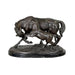 Mare & Calf Bronze Table Top Sculpture - Majestic Fountains.jpg
