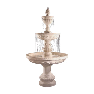 Mediterranean 3 Tier Fountain in Cast Stone - Majestic Fountains.jpg