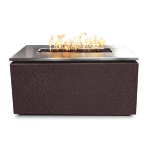 Merona Fire Table in Powder Coated Metal - Majestic Fountains and More