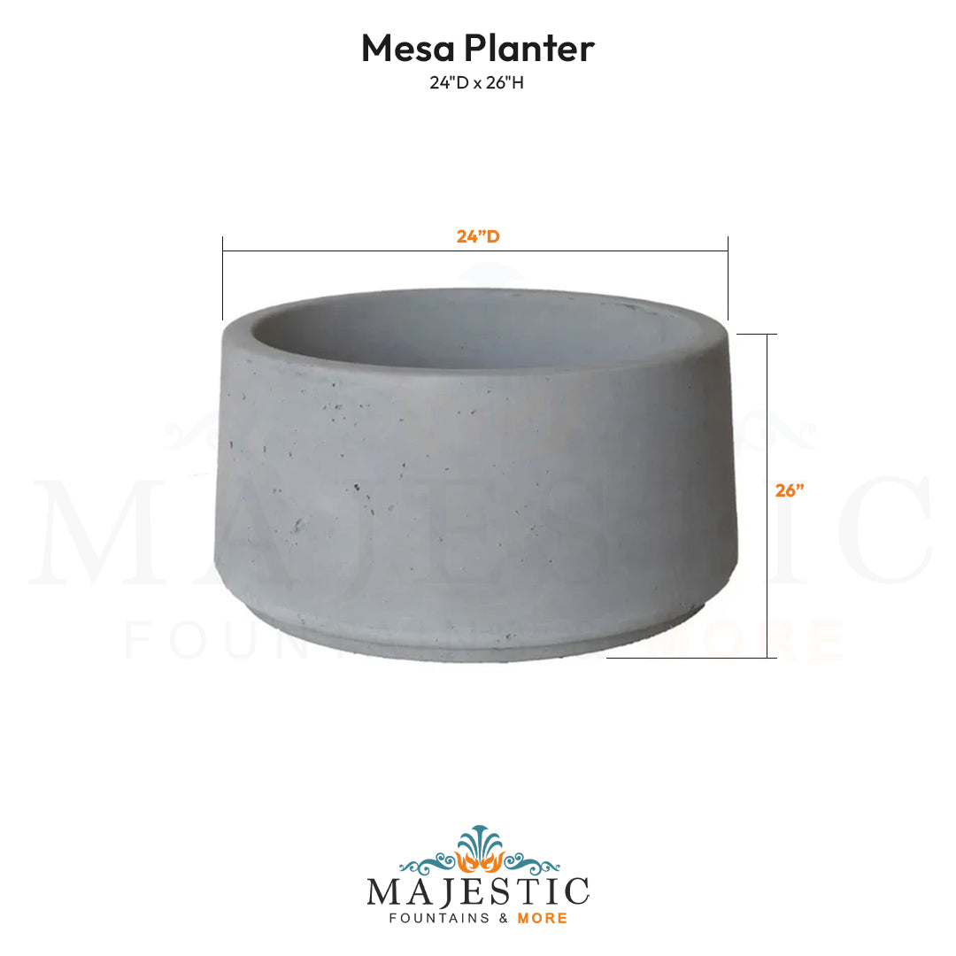 Mesa Planter - Majestic Fountains