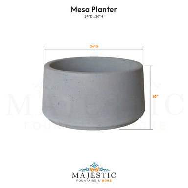 Mesa Planter - Majestic Fountains