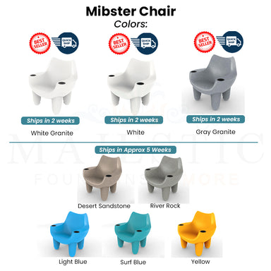 Mibster Chair - Set of 2 Swatch  - Majestic  Fountains