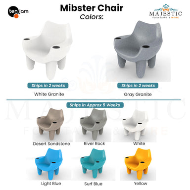 Mibster Chair - Majestic  Fountains