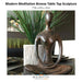 Modern Meditation Bronze Sculpture - Majestic Fountains & More