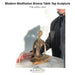 Modern Meditation Bronze Sculpture - Majestic Fountains & More