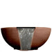 Moderno 2 Water Bowl in GFRC Concrete by Prism Hardscapes - Majestic Fountains and More