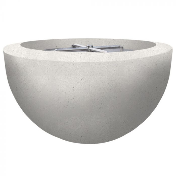 Moderno 3 Fire Table in GFRC Concrete by Prism Hardscapes - Majestic Fountains and More