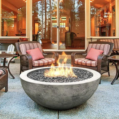 Moderno 4 Fire Pit PH-404 in GFRC Concrete - Majestic Fountains