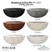 Moderno 4 Fire Pit PH-404 in GFRC Concrete by Prism Hardscapes - Majestic Fountains and More