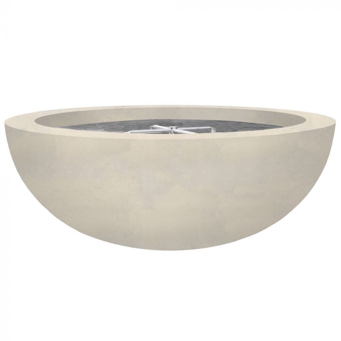 Moderno 4 Fire Table in GFRC Concrete by Prism Hardscapes - Majestic Fountains and More