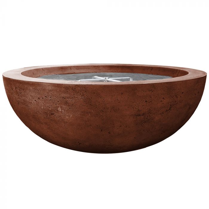 Moderno 5 Fire Table in GFRC Concrete by Prism Hardscapes - Majestic Fountains and More