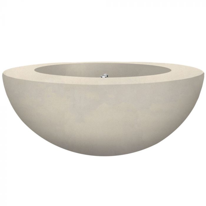 Moderno 5 Fire Table in GFRC Concrete by Prism Hardscapes - Majestic Fountains and More