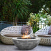 Moderno 6 Fire Table in GFRC Concrete by Prism Hardscapes - Majestic Fountains and More
