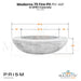 Moderno 70 Fire Pit Table PH-441 in GFRC Concrete by Prism Hardscapes  Size - Majestic Fountains and More