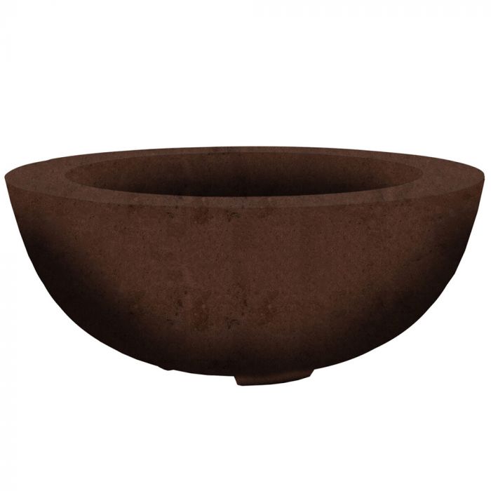 Moderno 8 Fire Table in GFRC Concrete by Prism Hardscapes - Majestic Fountains and More