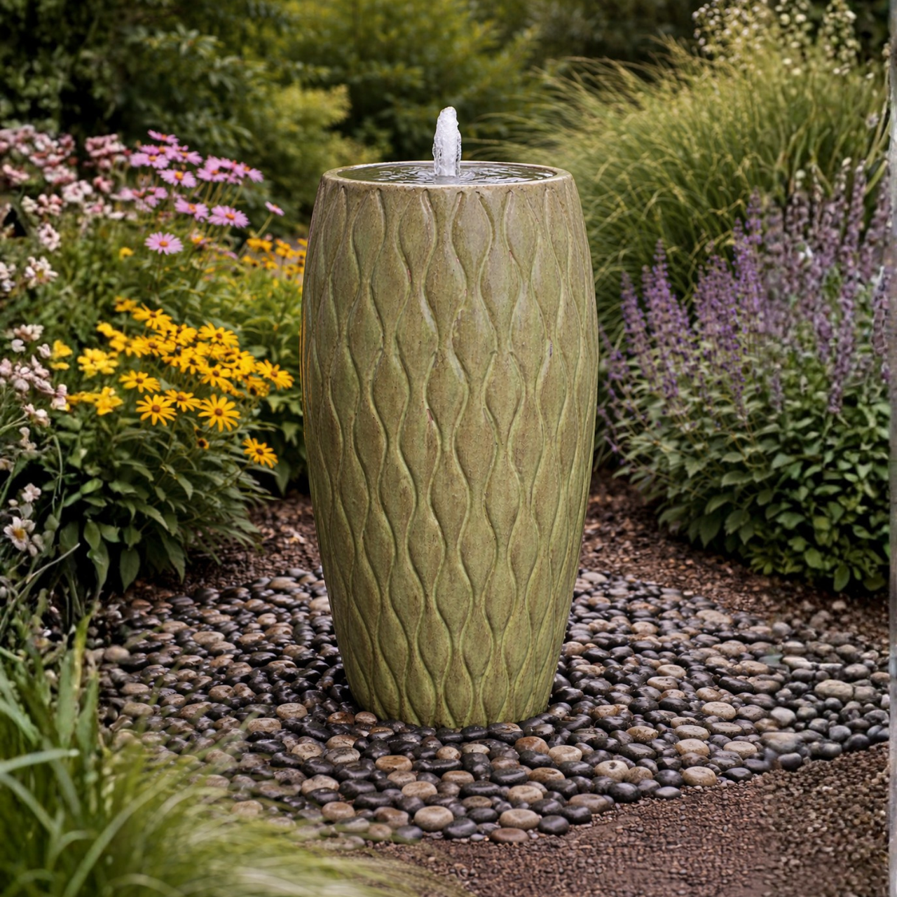 Moss Tivoli Single Vase Fountain Kit - FNT40317