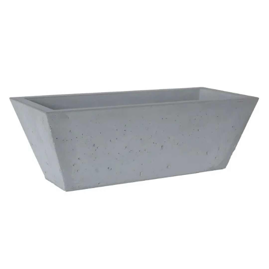 Oblique Series Rectangular Planters - Majestic Fountains and More