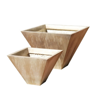 Oblique Planter in GFRC by GIST G-OB - Majestic Fountains