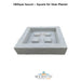 Oblique Saucers - Square - Phoenix Precast - Majestic Fountains.