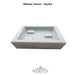 Oblique Saucers - Square - Phoenix Precast - Majestic Fountains