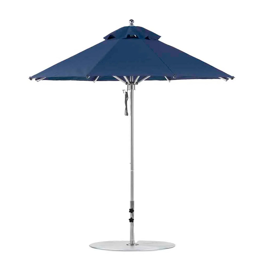 Ledge Lounger Octagon Pulley Premier Umbrella - Majestic Fountains