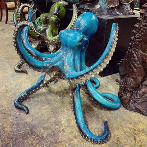 Octopus Bronze Sculpture - Majestic Fountains