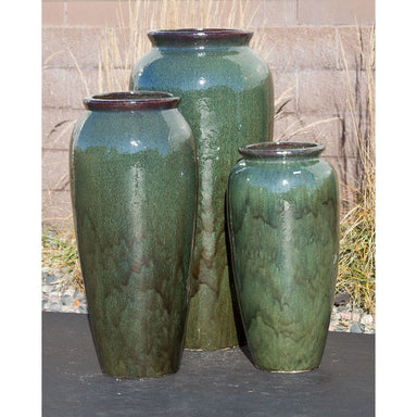Oil Jar Triple Vase - Complete Fountain Kit - Majestic Fountains