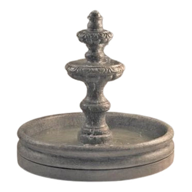Old Mexico 2 Tier Fountain with Basin in Cast Stone by Fiore Stone 259-F - Majestic Fountains