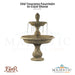 Old Toscano Fountain in Cast Stone by Fiore Stone - Majestic Fountains