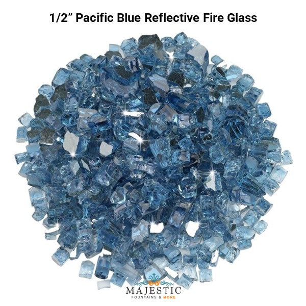 Pacific Reflective Fire Glass - Majestic Fountains.