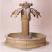 Palm Springs Large Outdoor Fountain with Basin - 1151 - Majestic Fountains and More