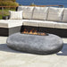 Pebble Fire Table PH-410 in GFRC Concrete - Majestic Fountains