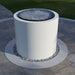 Pensive-C Fountain - Tall 42 in Powder Coated Aluminum - Majestic Fountains