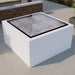 Pensive-S Fountain - Short 30 in Powder Coated Aluminum - Majestic Fountains