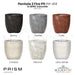 Pentola 2 Fire Pit PH-414 in GFRC Concrete by Prism Hardscapes - Majestic Fountains and More