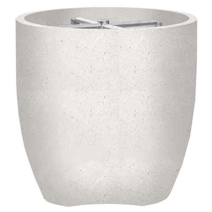 Pentola 2 Fire Table in GFRC Concrete by Prism Hardscapes - Majestic Fountains and More