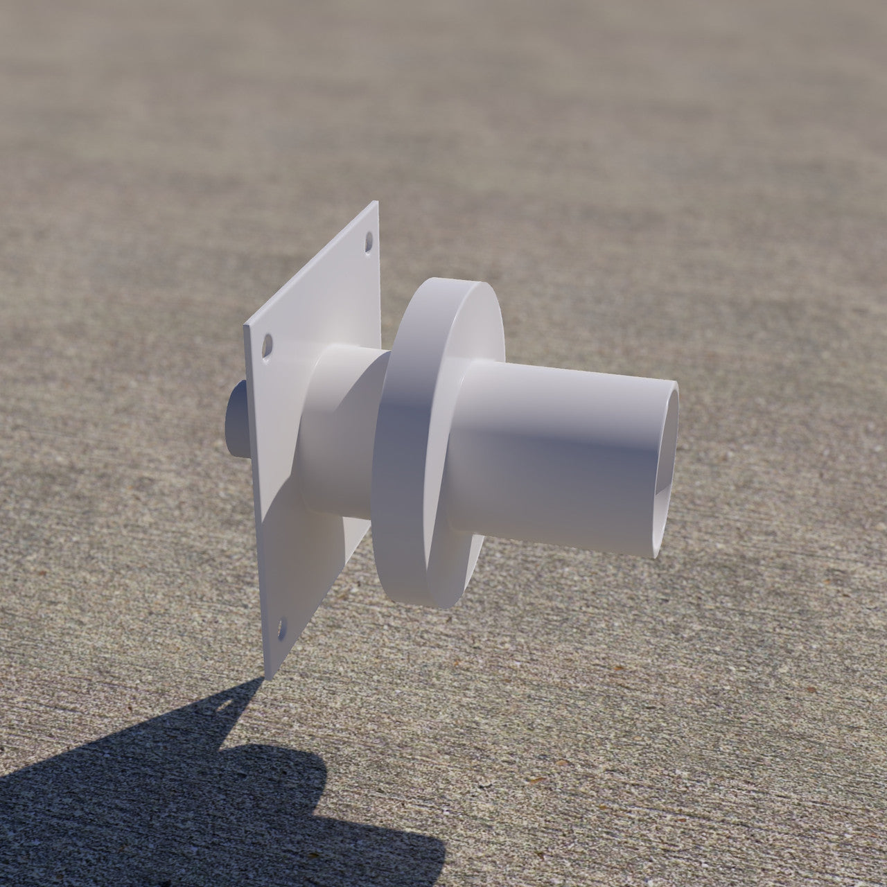 Pipe Scupper On Wall Long - Majestic Fountains and More