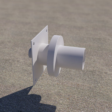 Pipe Scupper On Wall Long - Majestic Fountains and More