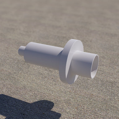 Pipe Scupper Thru Wall Short - Majestic Fountains and More